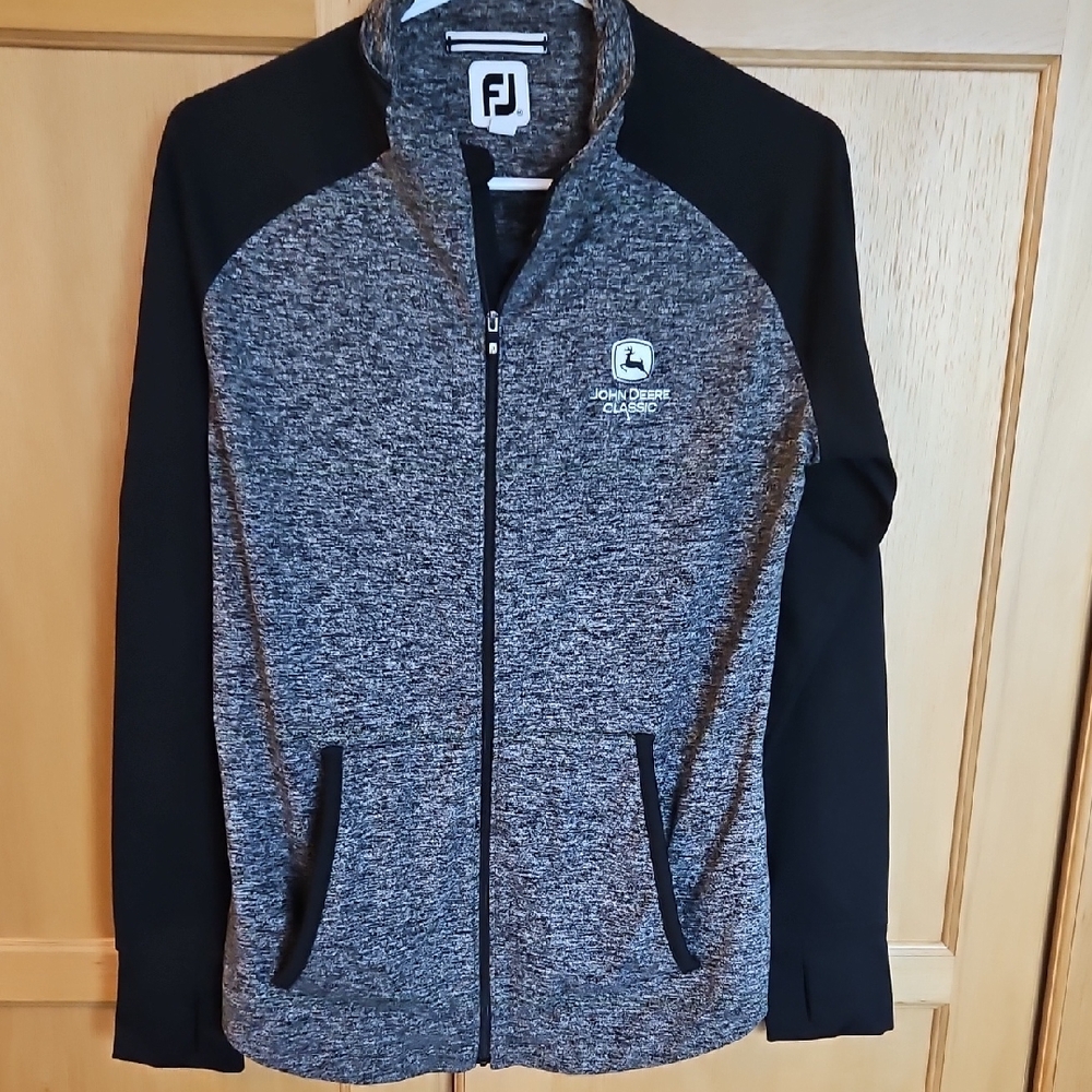 FootJoy Heathered Gray and Black Jacket